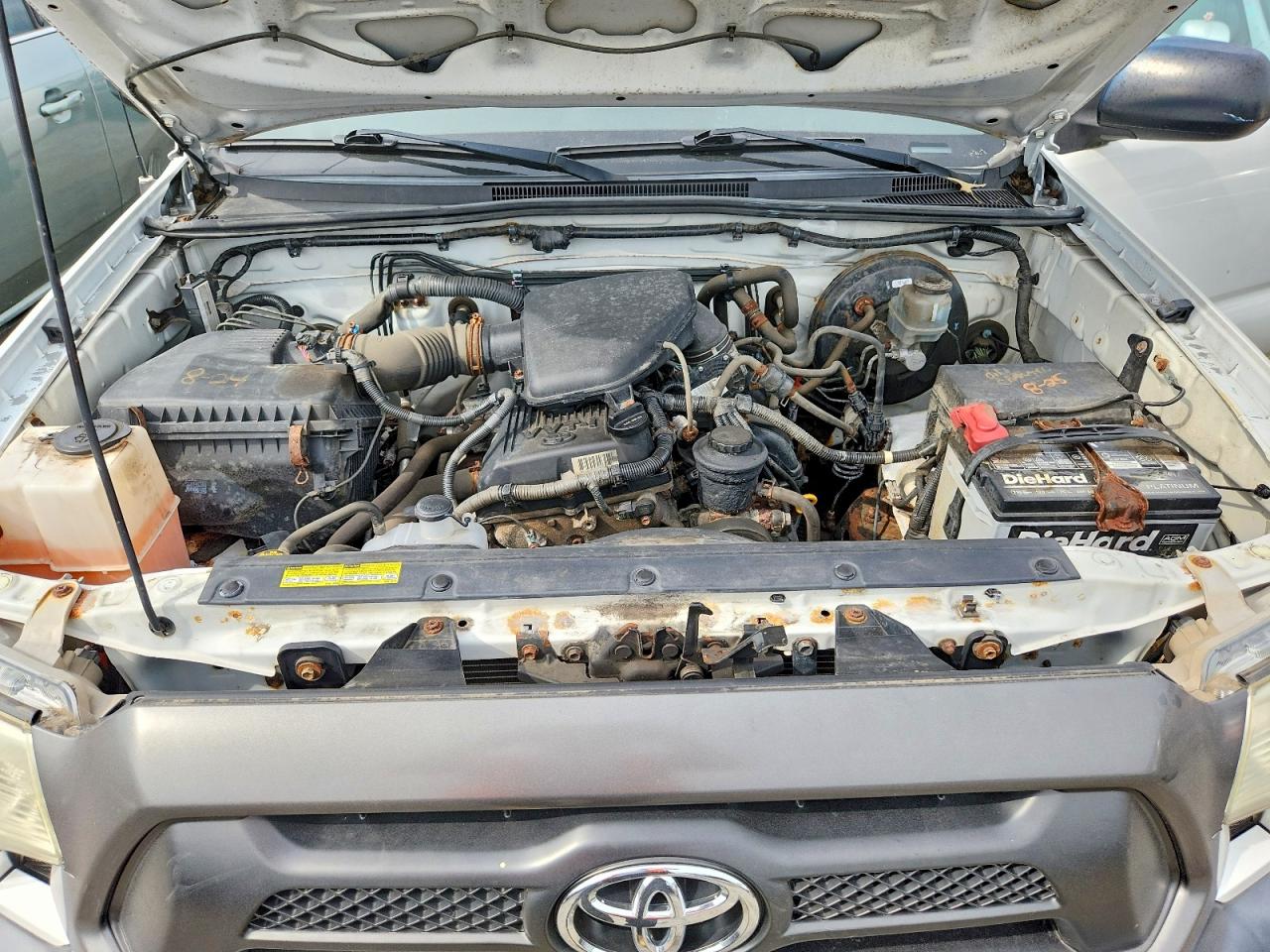 2012 Toyota Tacoma Base Белый vin: 5TFNX4CN1CX015537