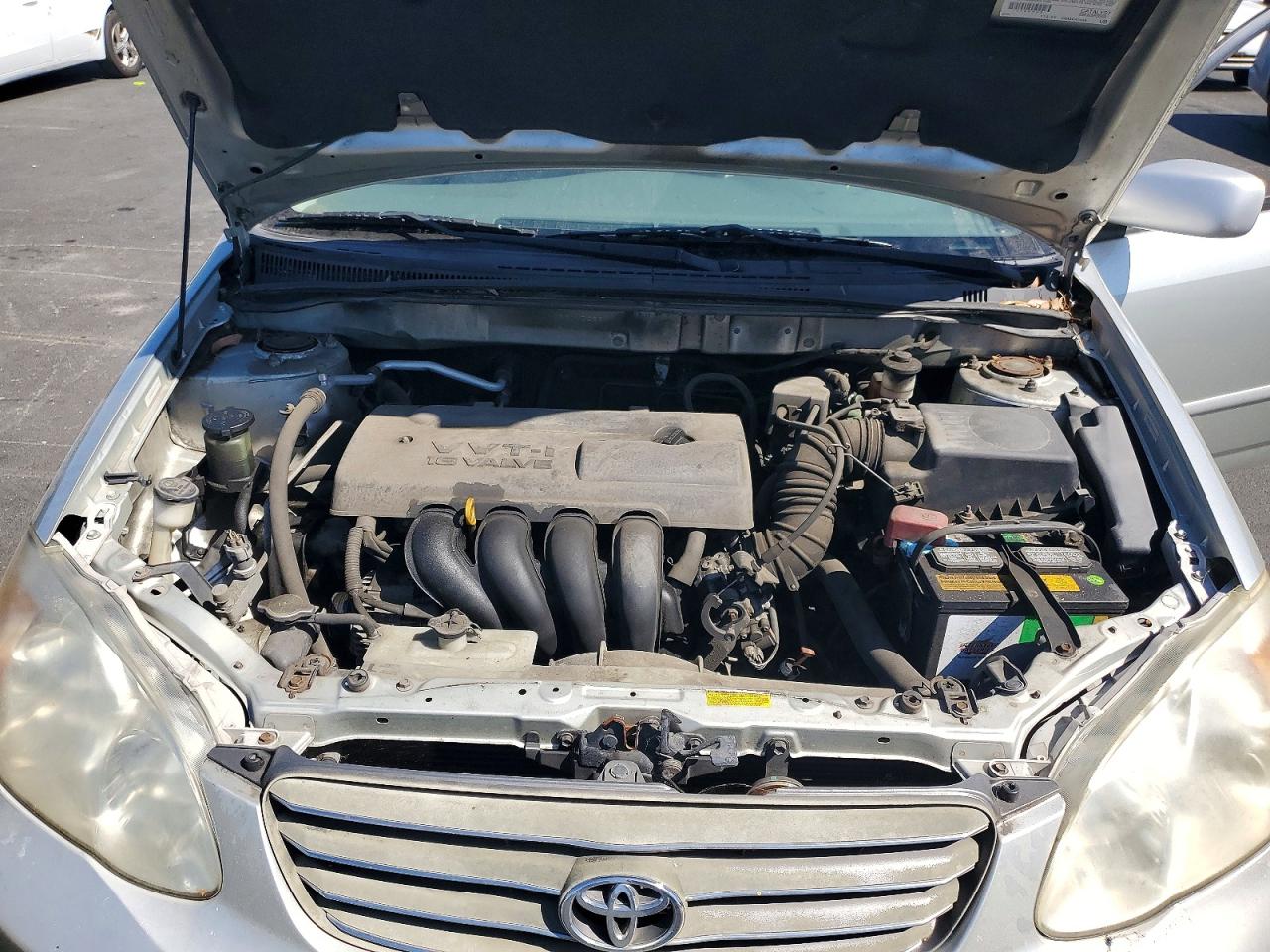 2003 Toyota Corolla Le Silver vin: JTDBR32E632012025