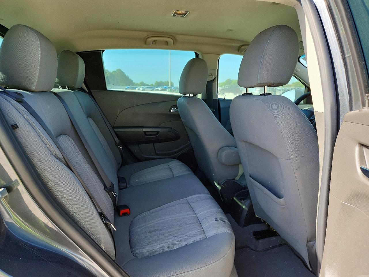 2012 Chevrolet Sonic Lt Gray vin: 1G1JC6SB0C4204901
