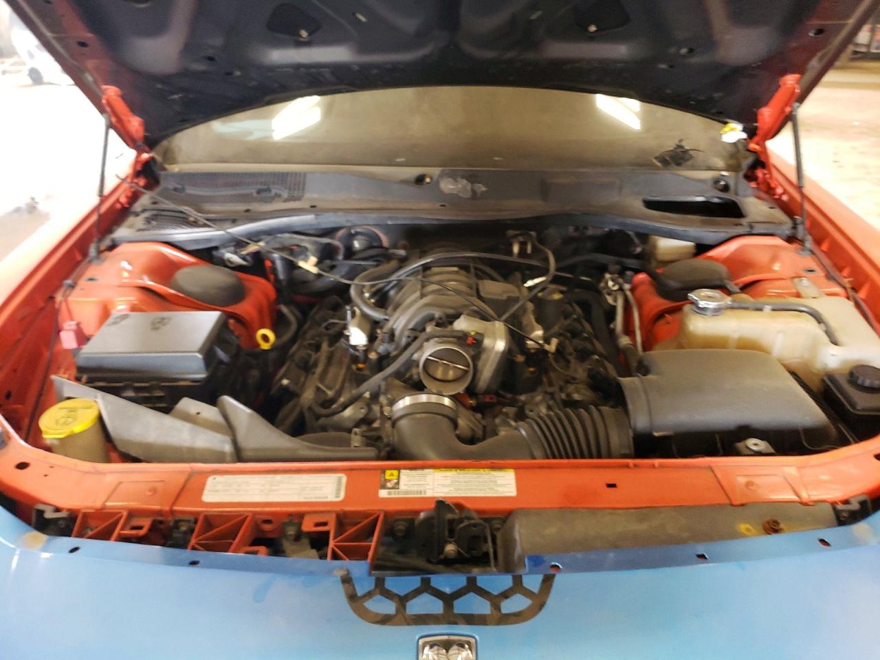 2009 Dodge Charger Srt-8 Orange vin: 2B3KA73W89H566027