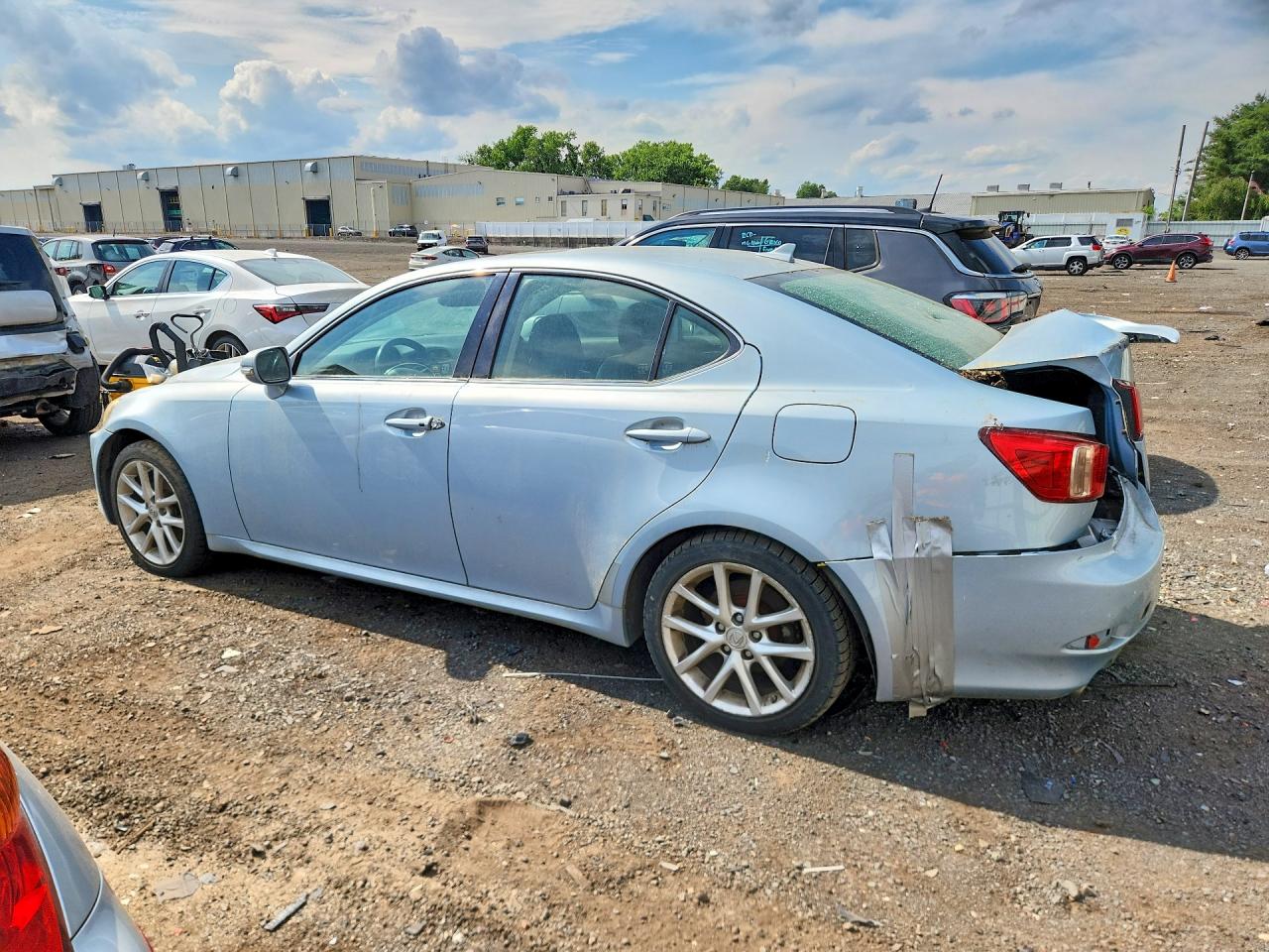 2011 Lexus Is 250 Blue vin: JTHCF5C25B5045834