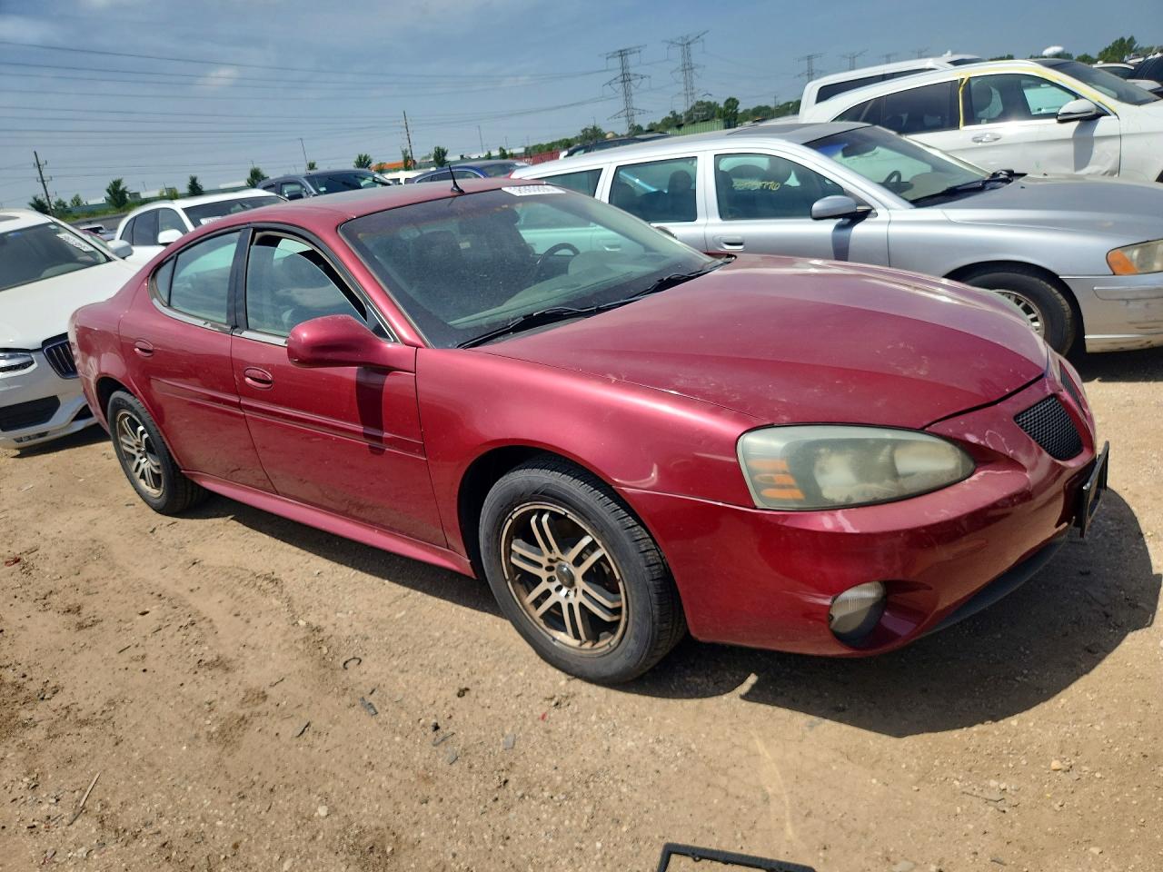 2004 Pontiac Grand Prix Gtp Maroon vin: 2G2WR524641138573
