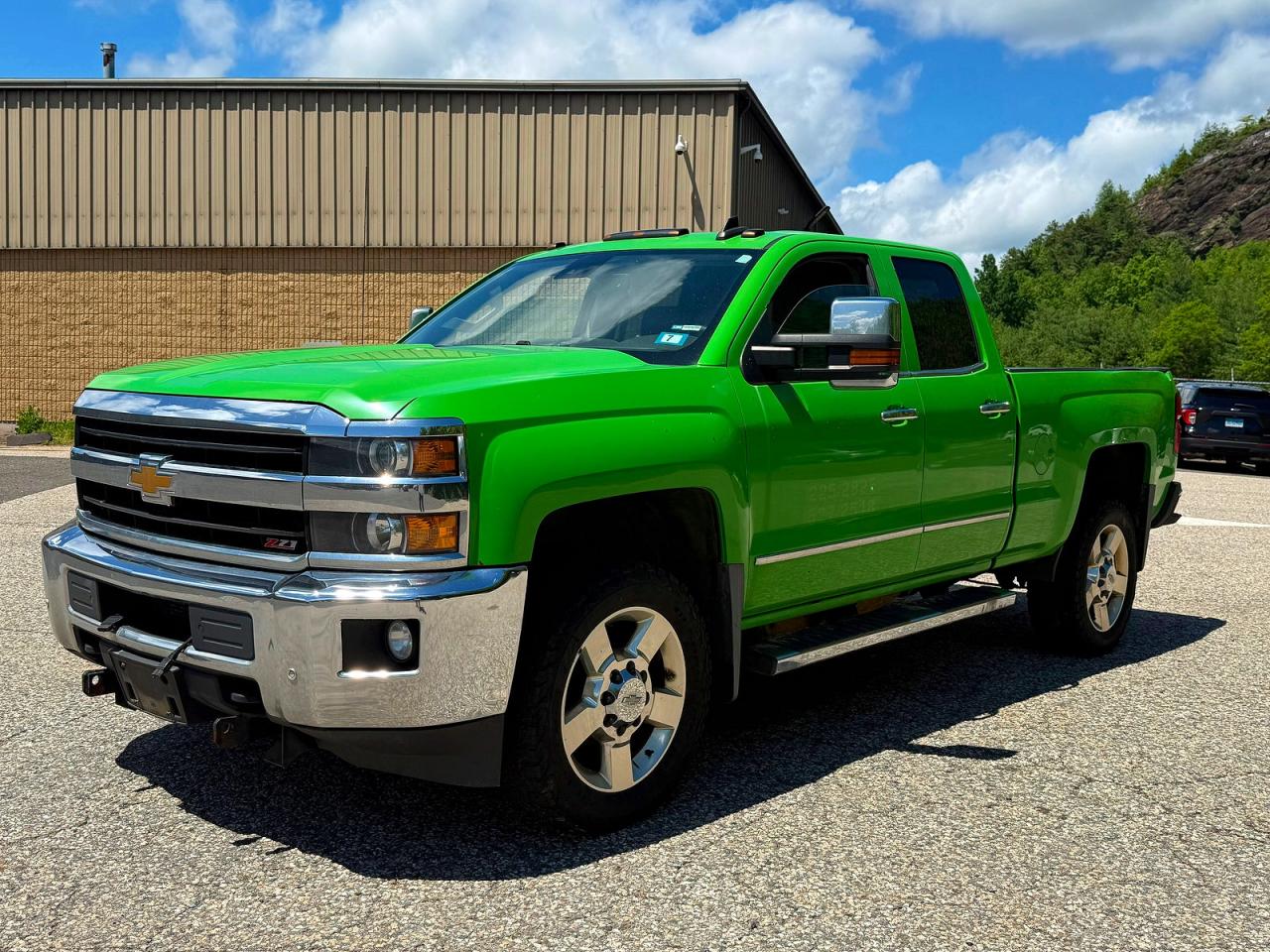 2018 Chevrolet Silverado K2500 Heavy Duty Ltz Зеленый vin: 1GC2KWEG3JZ210262