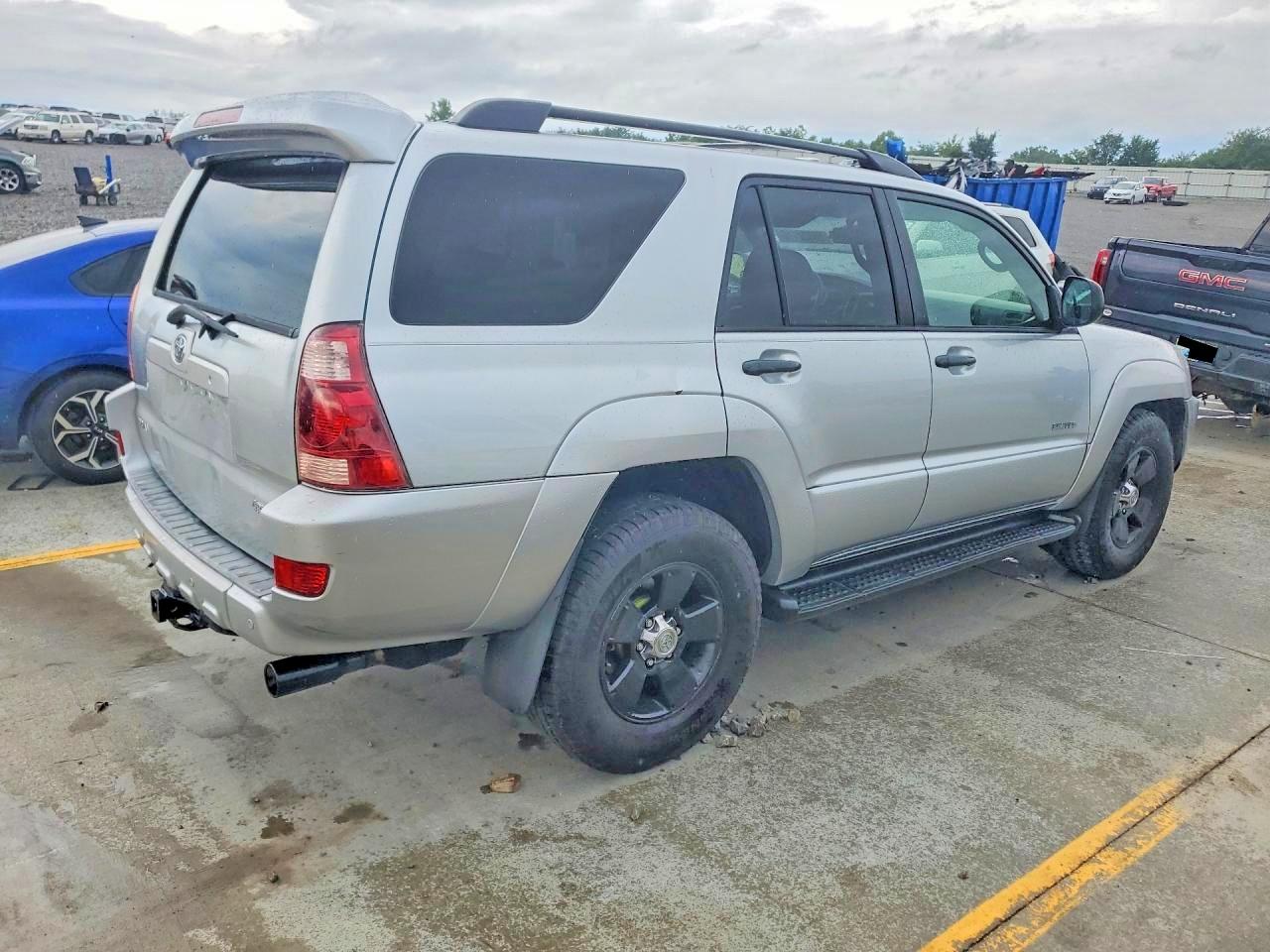 2005 Toyota 4runner Limited Серебряный vin: JTEZT17R750022959