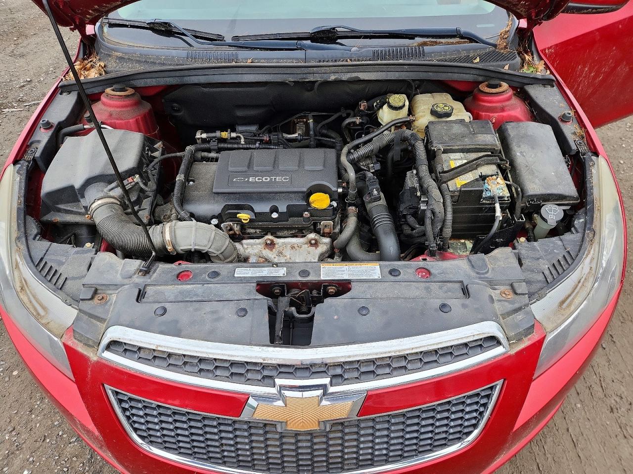 2012 Chevrolet Cruze Lt Красный vin: 1G1PE5SC0C7328074