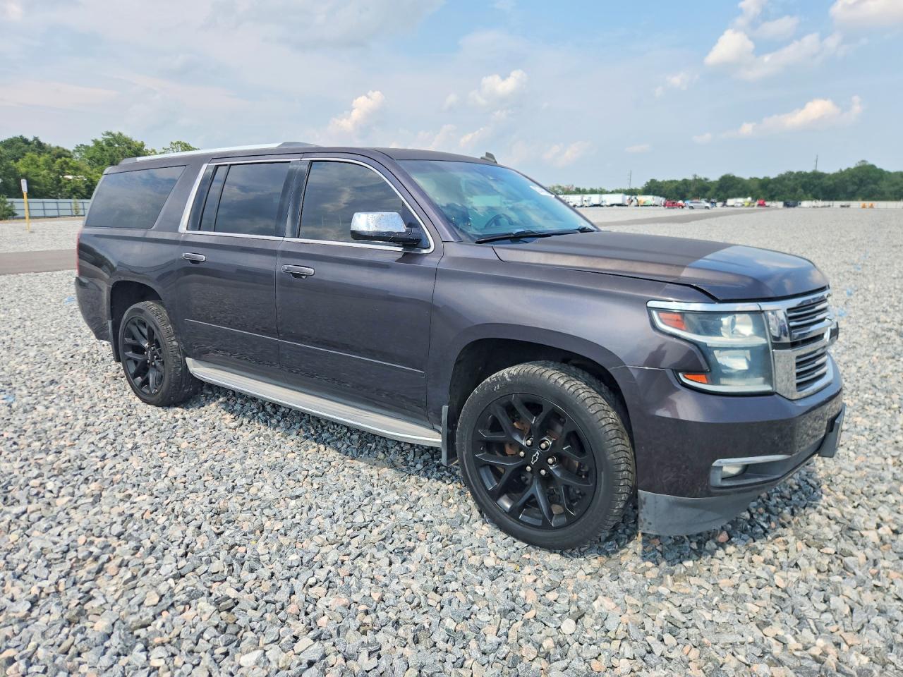 2015 Chevrolet Suburban K1500 Ltz Gray vin: 1GNSKKKC7FR142055