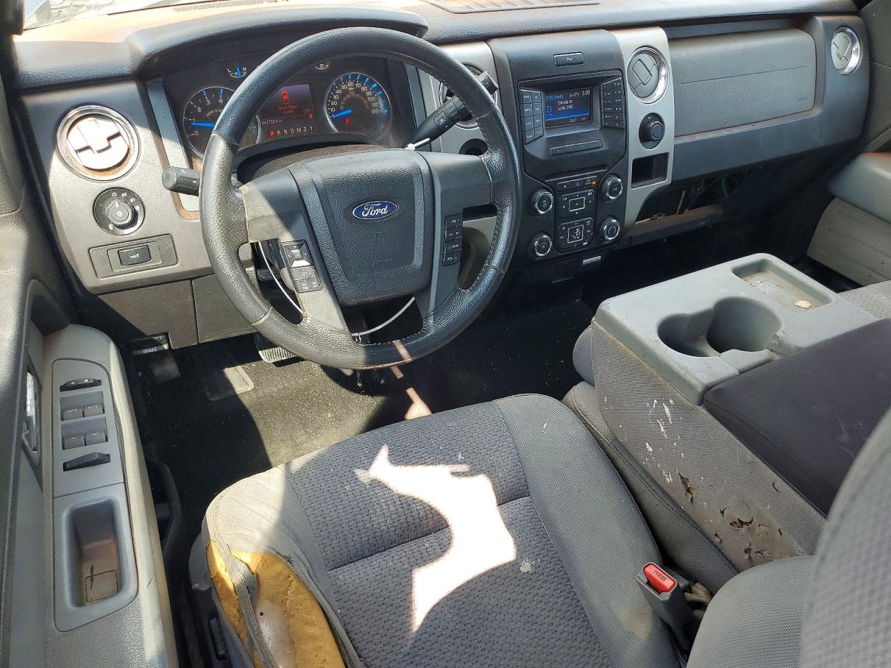 2013 Ford F150 Super Cab Blue vin: 1FTEX1CMXDFA75460