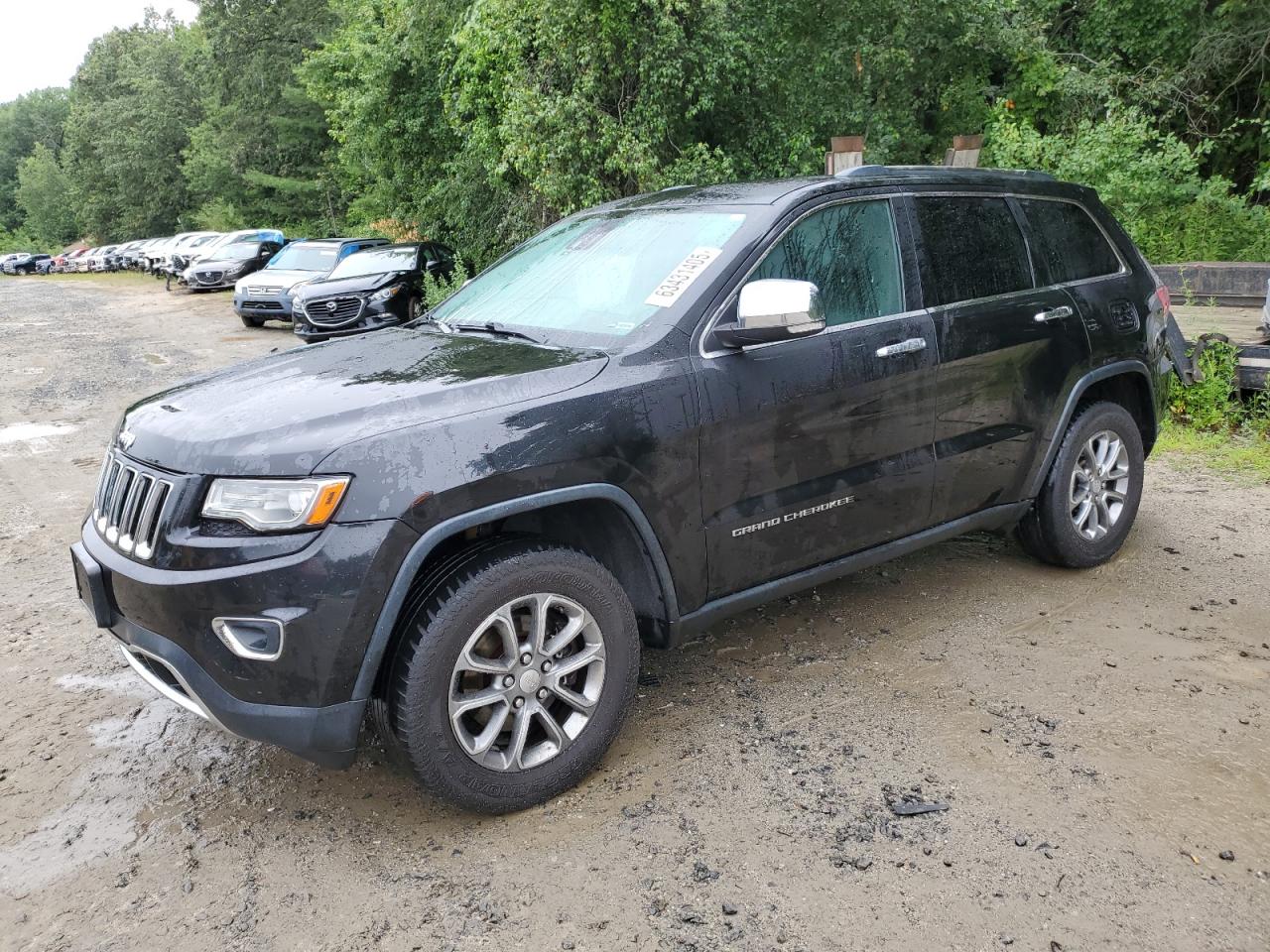 2014 Jeep Grand Cherokee Limited Black vin: 1C4RJFBM6EC293304