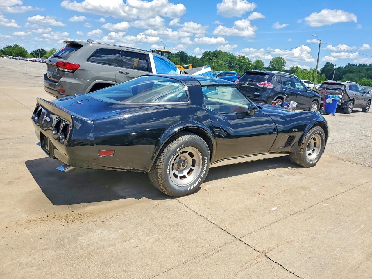 1980 Chevrolet Corvette Черный vin: 1Z876AS433561