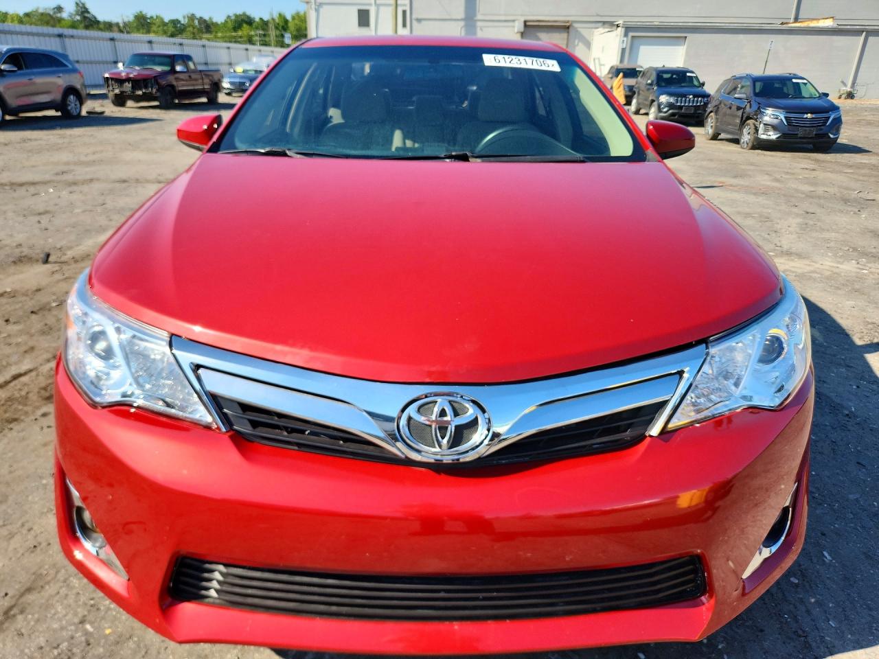 2012 Toyota Camry Le Red vin: 4T4BF1FK1CR263585