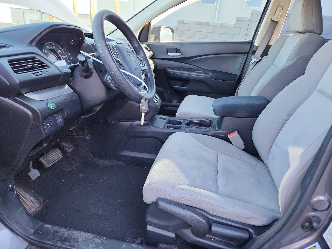 2015 Honda Cr-v Lx Gray vin: 2HKRM3H33FH510317