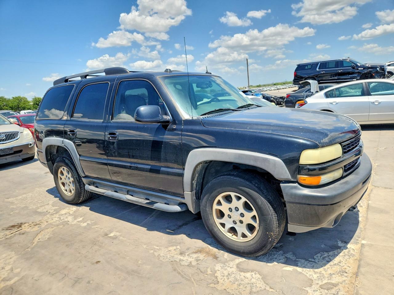 2004 Chevrolet Tahoe K1500 Black vin: 1GNEK13Z44R133160