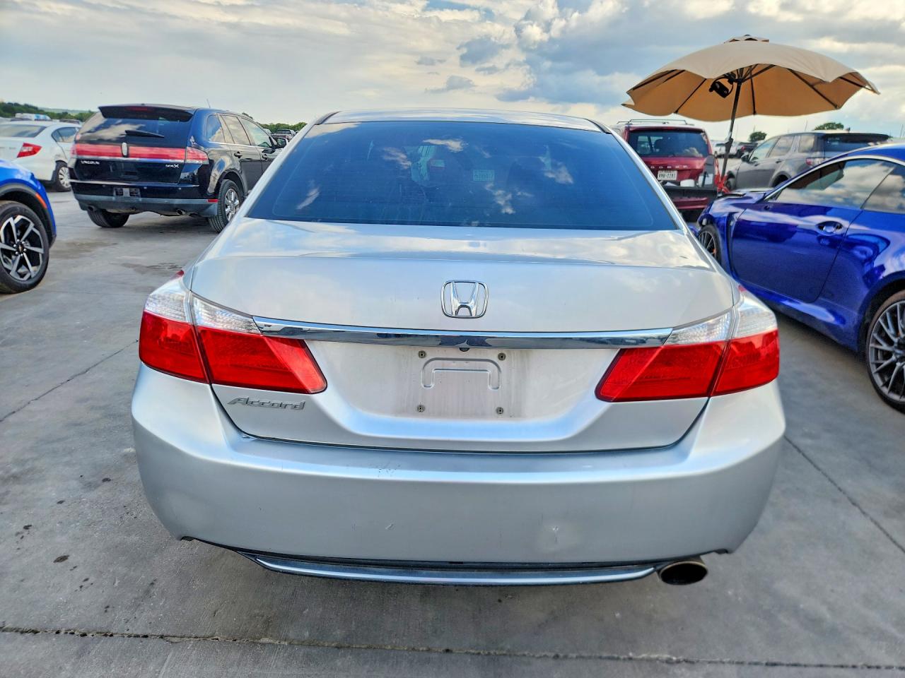 2013 Honda Accord Lx Silver vin: 1HGCR2F36DA200883