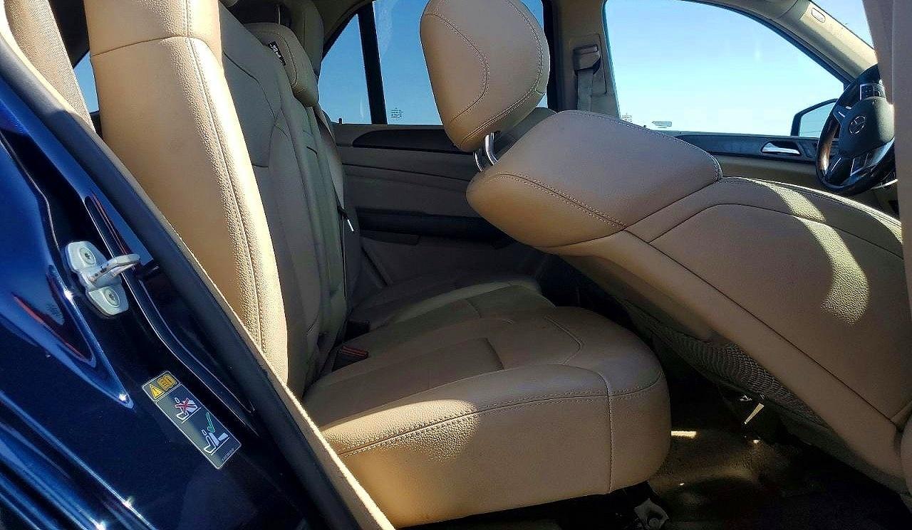 2015 Mercedes-benz Ml 350 Blue vin: 4JGDA5JB9FA584182