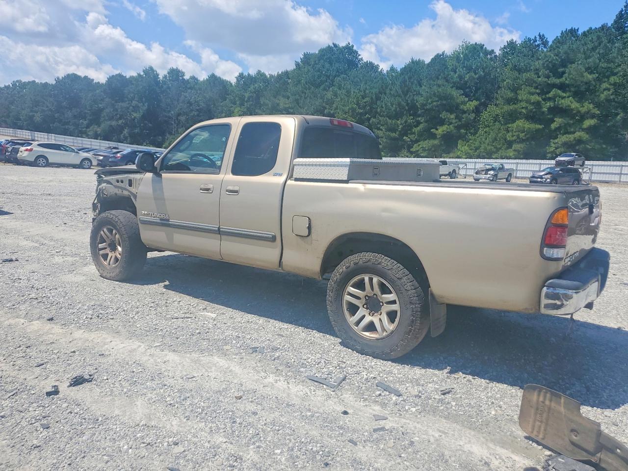 2003 Toyota Tundra Sr5 Желто-коричневый vin: 5TBRN34153S420618