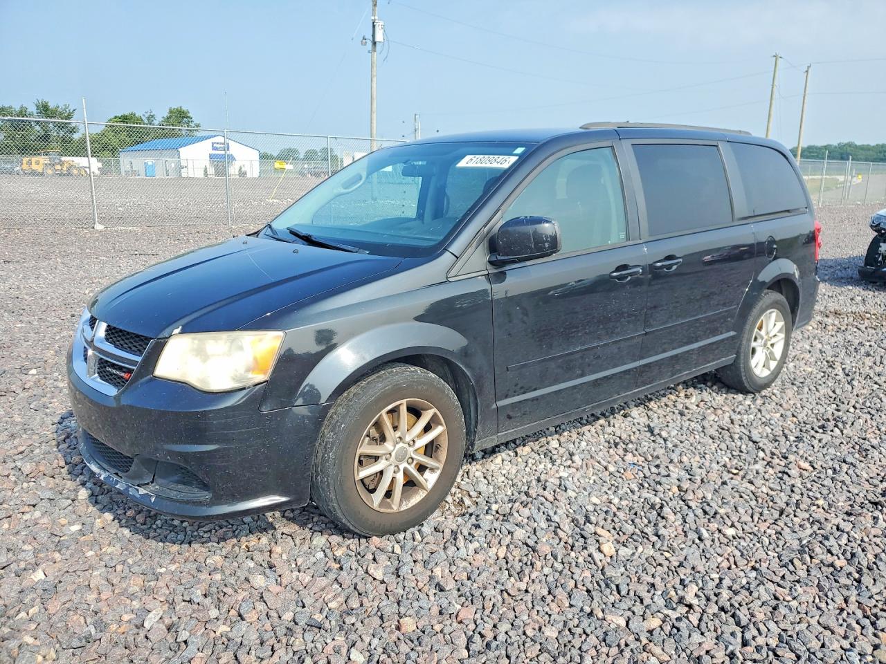 2014 Dodge Grand Caravan Sxt Black vin: 2C4RDGCG4ER154592