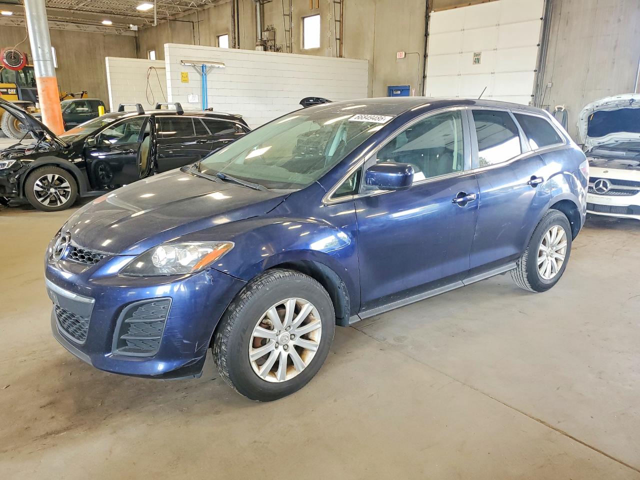 2010 Mazda Cx-7 Blue vin: JM3ER2W54A0333157