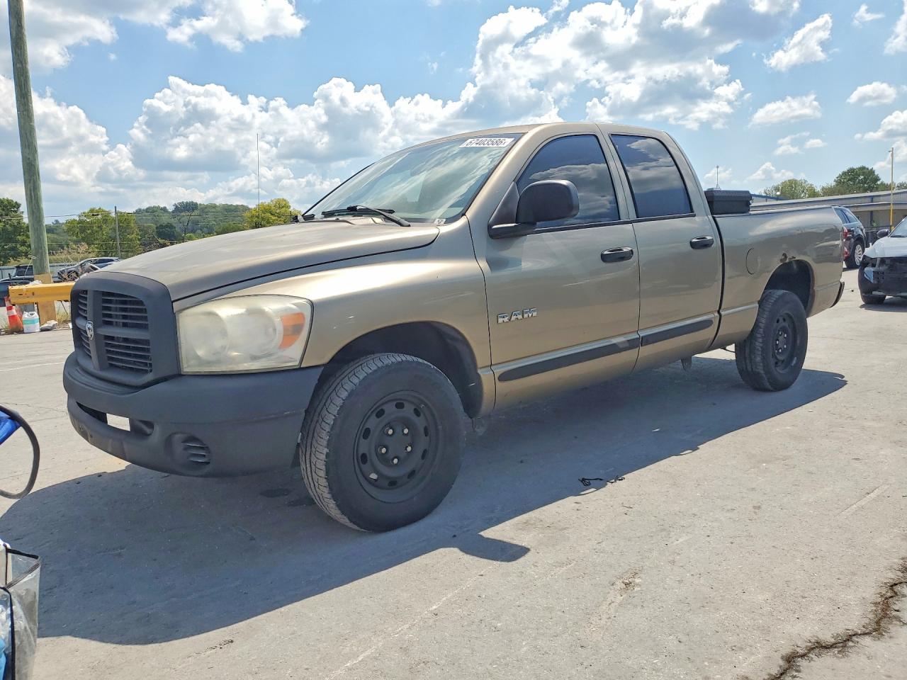 2008 Dodge Ram 1500 St Серый vin: 1D7HA18K48J212228