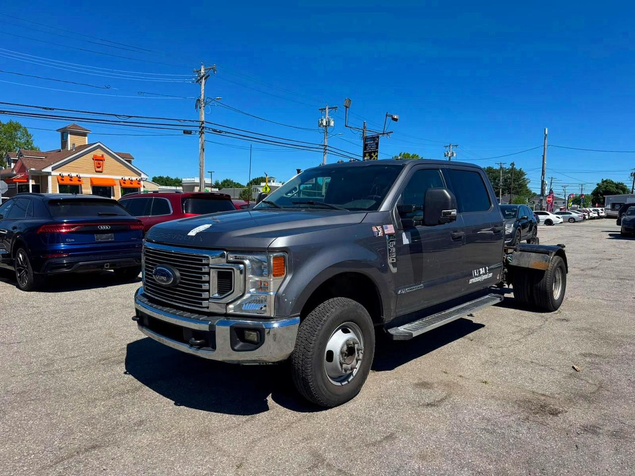 2022 Ford F350 Super Duty Gray vin: 1ft8W3DT0NEE80929