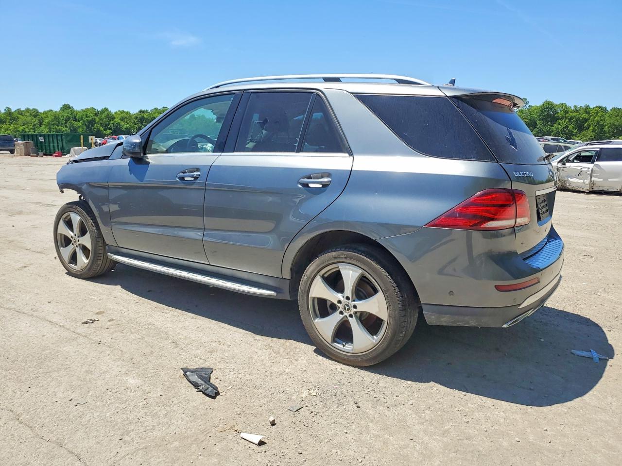 2017 Mercedes-benz Gle 350 4matic Gray vin: 4JGDA5HB0HA975715
