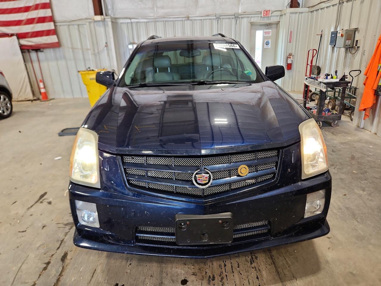 2008 Cadillac Srx Blue vin: 1GYEE63A880112100