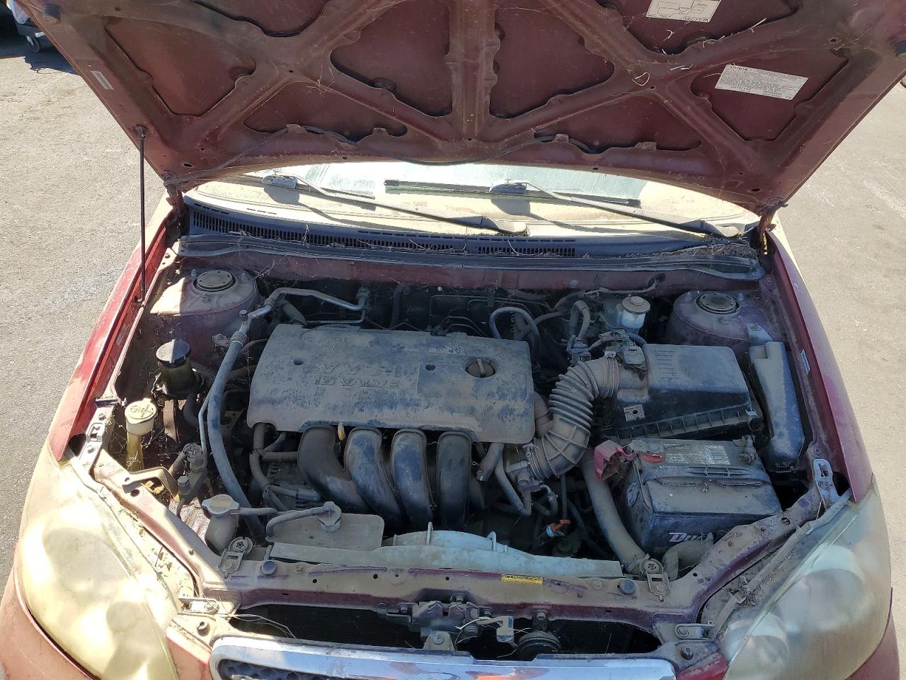 2008 Toyota Corolla S Красный vin: 1NXBR32E68Z967155