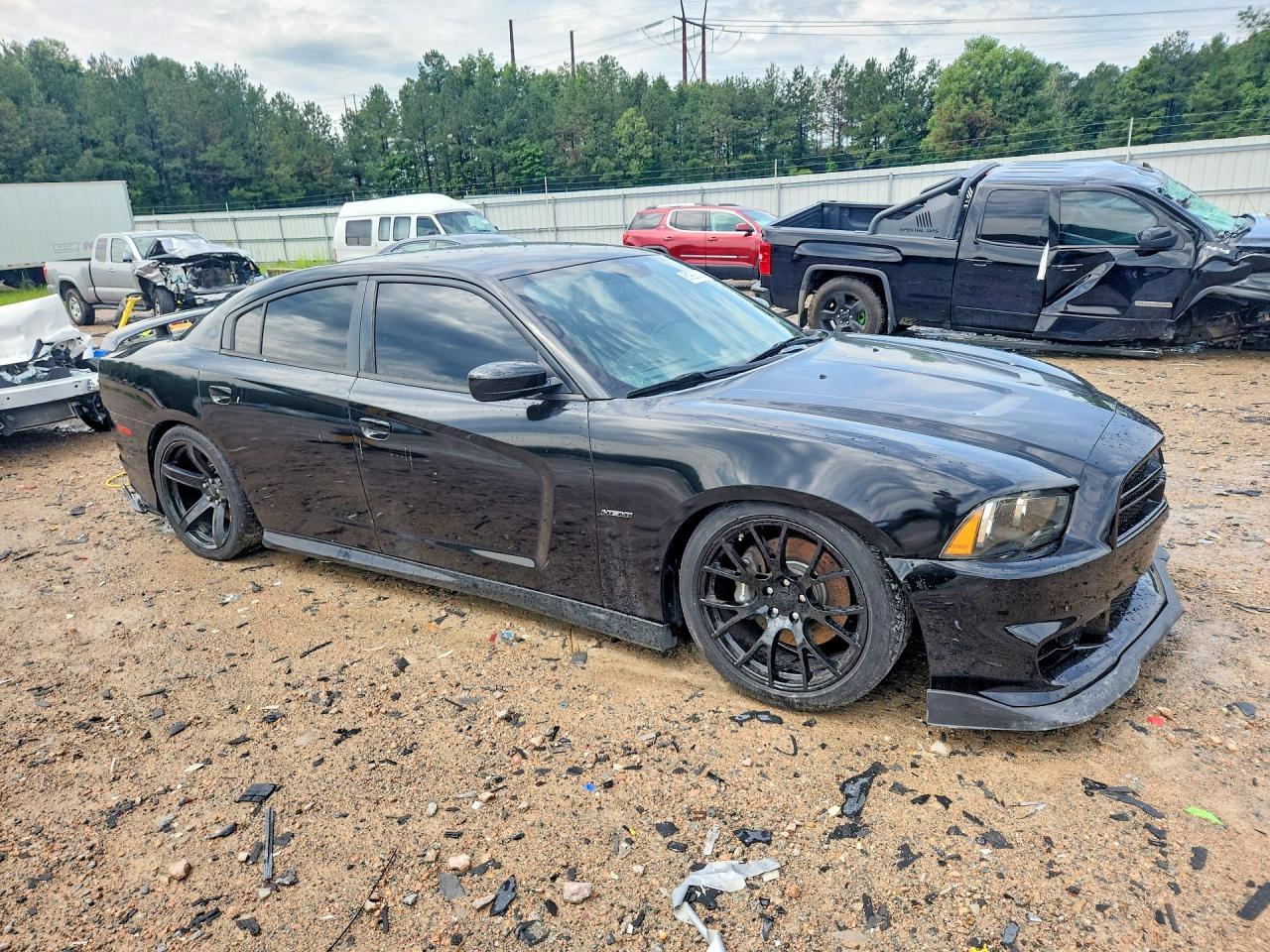 2013 Dodge Charger Super Bee Black vin: 2C3CDXGJ9DH595879