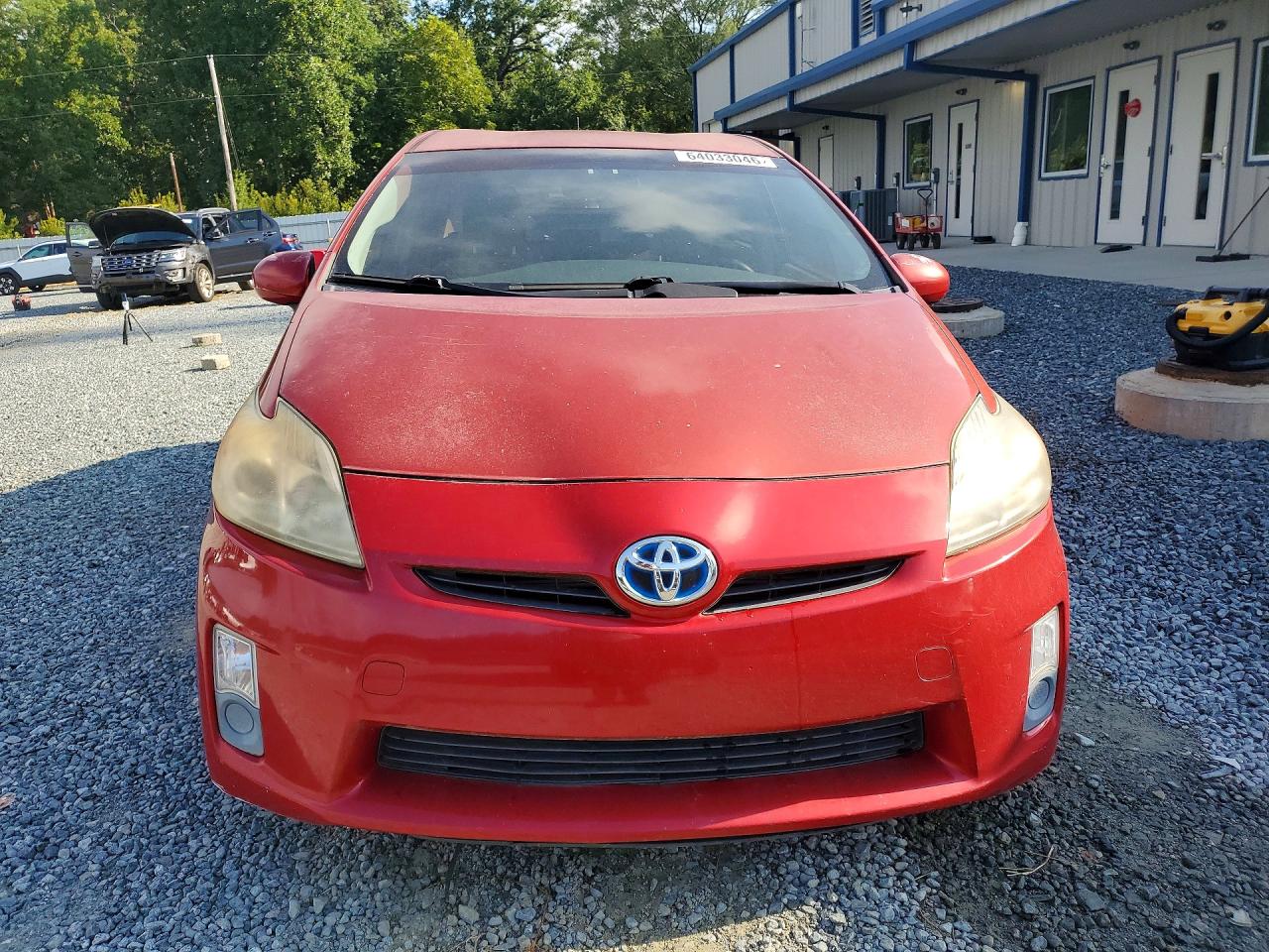 2011 Toyota Prius Three Красный vin: JTDKN3DU4B1406238