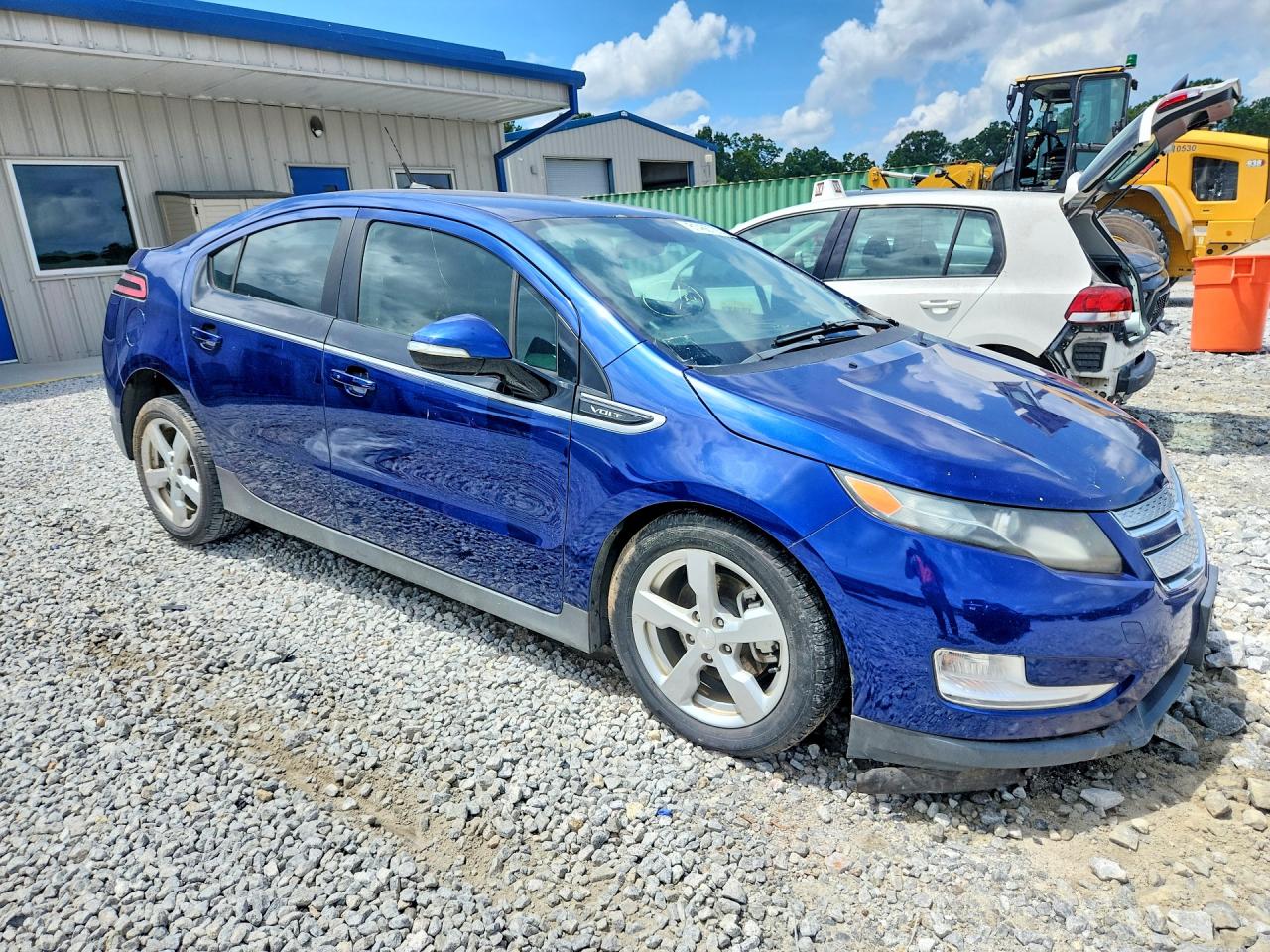 2013 Chevrolet Volt Синий vin: 1G1RB6E42DU106487