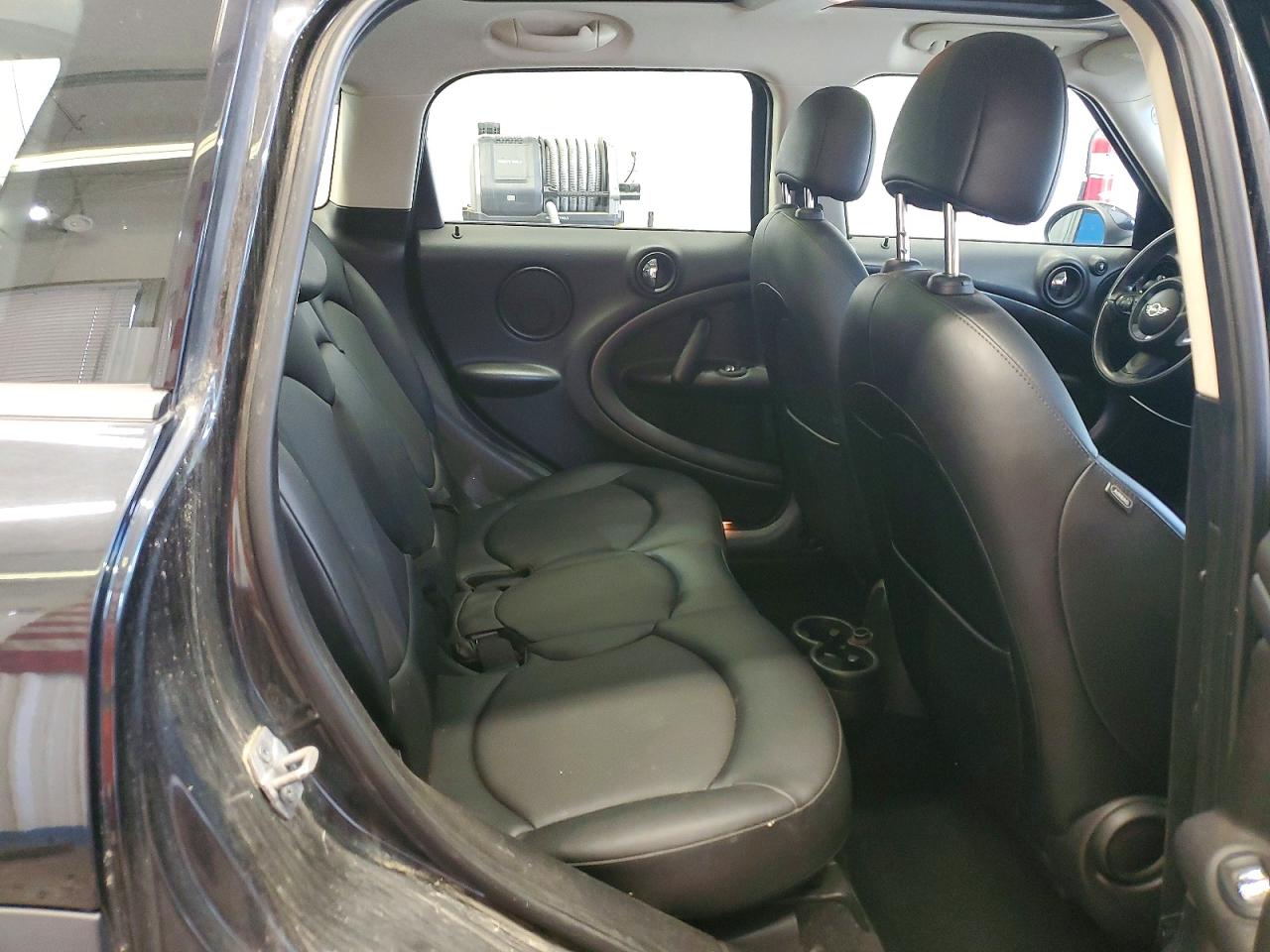 2015 Mini Cooper S Countryman Black vin: WMWZC5C53FWP42785