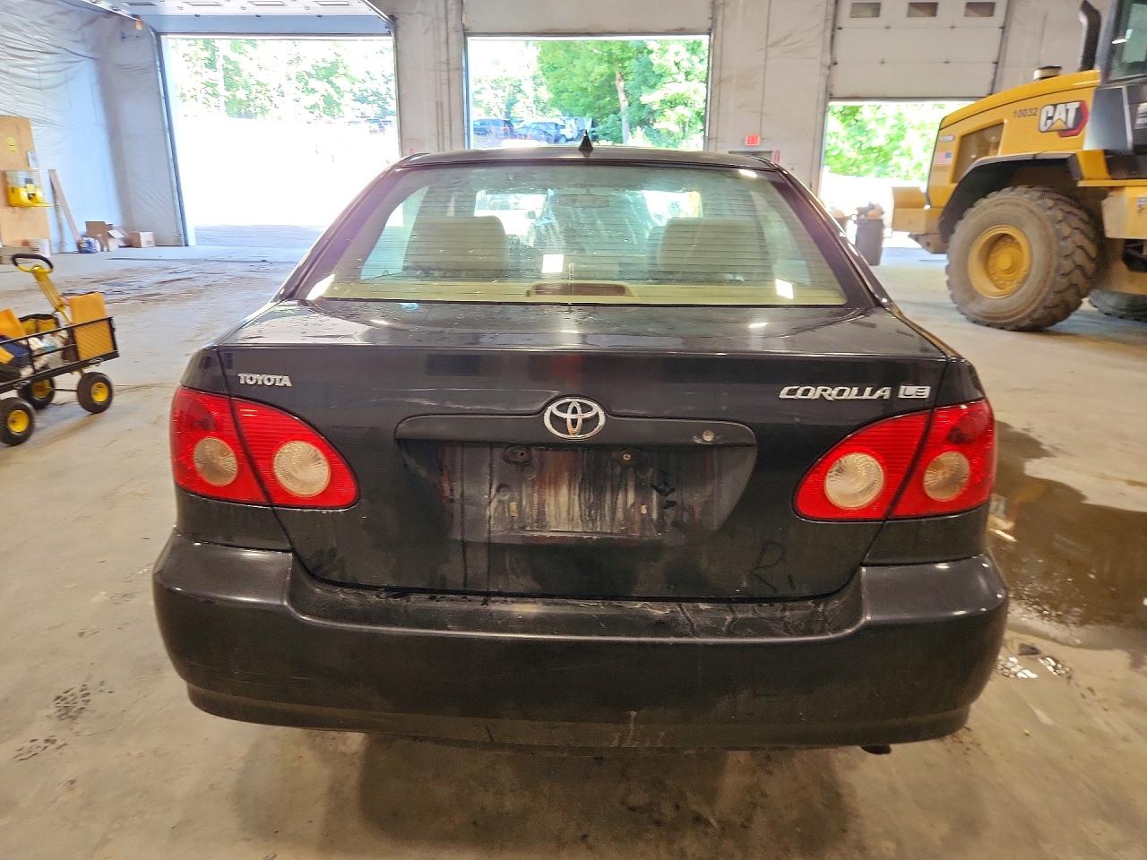 2005 Toyota Corolla Le Black vin: JTDBR32EX50057368