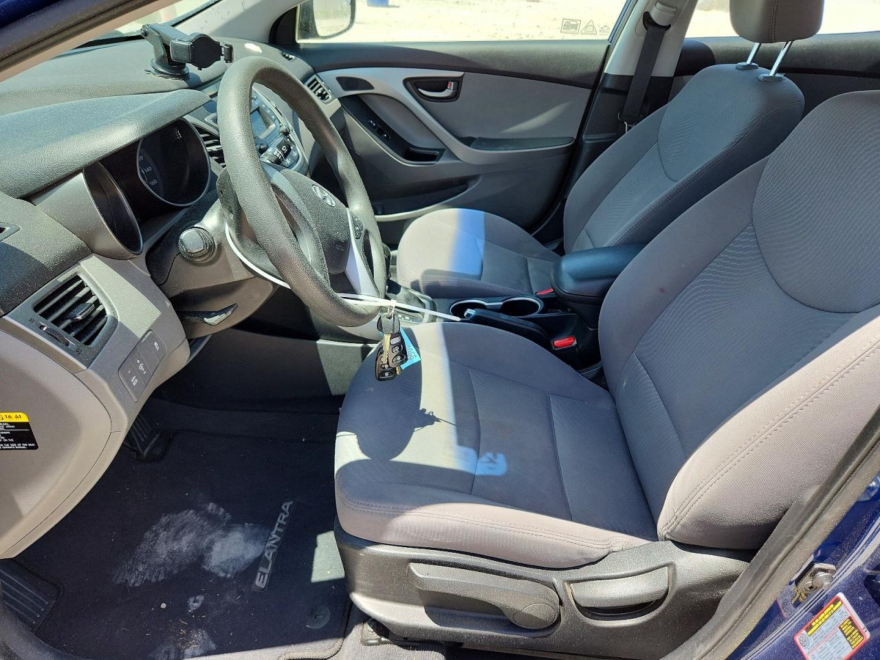 2015 Hyundai Elantra Se Blue vin: 5NPDH4AE6FH649325