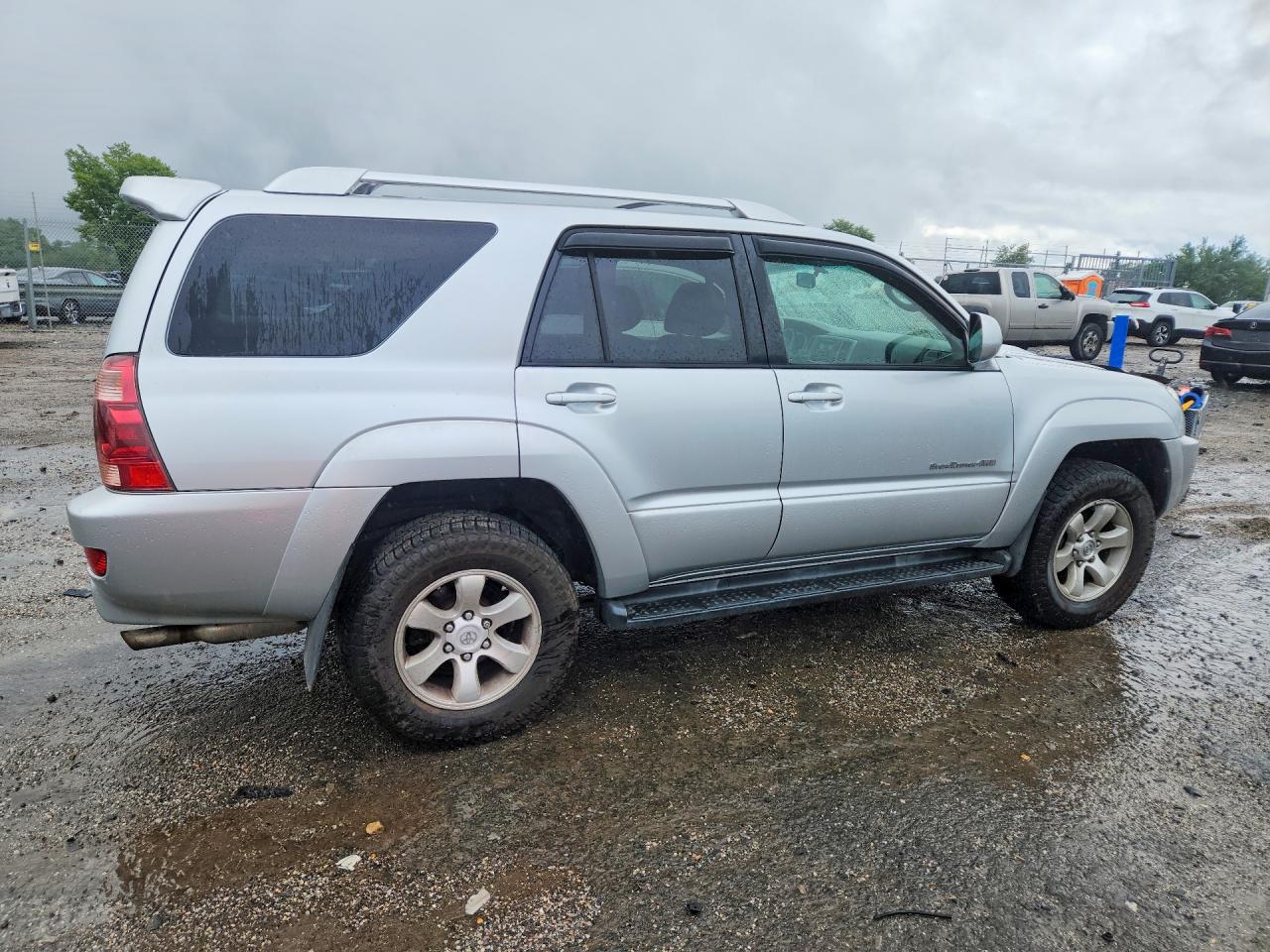 2004 Toyota 4runner Sr5 Silver vin: JTEBU14RX40039837