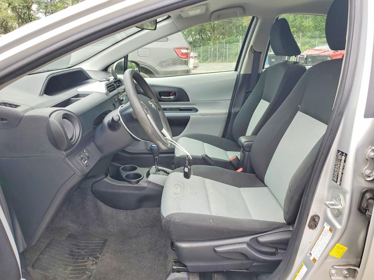2012 Toyota Prius C Two Silver vin: JTDKDTB34C1014973