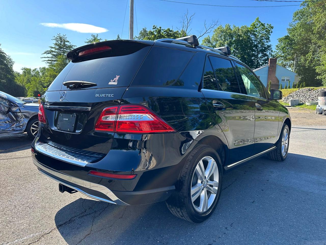 2015 Mercedes-benz Ml 250 Bluetec Black vin: 4JGDA0EB0FA571463