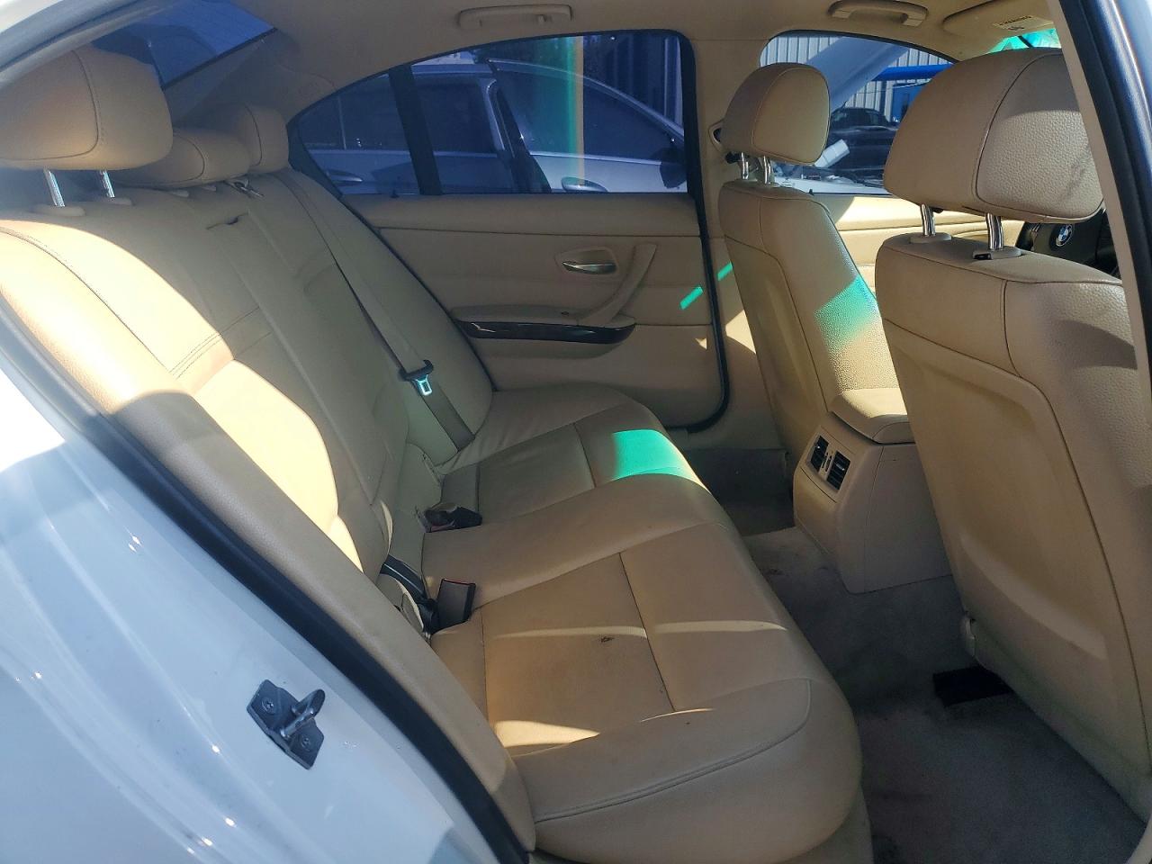 2011 Bmw 335 I White vin: WBAPM5C56BE575617