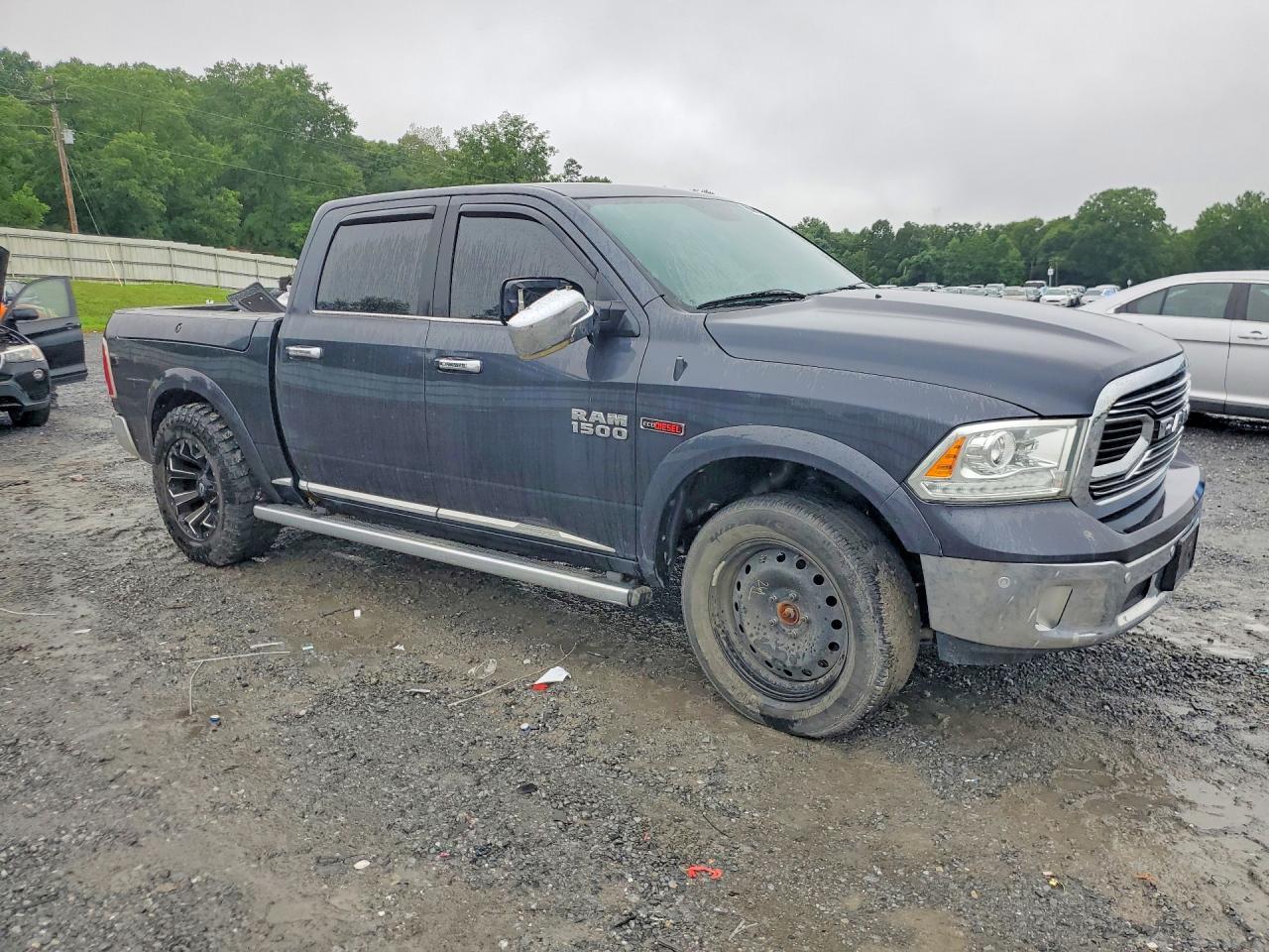 2015 Ram 1500 Longhorn Black vin: 1C6RR7PM6FS756838