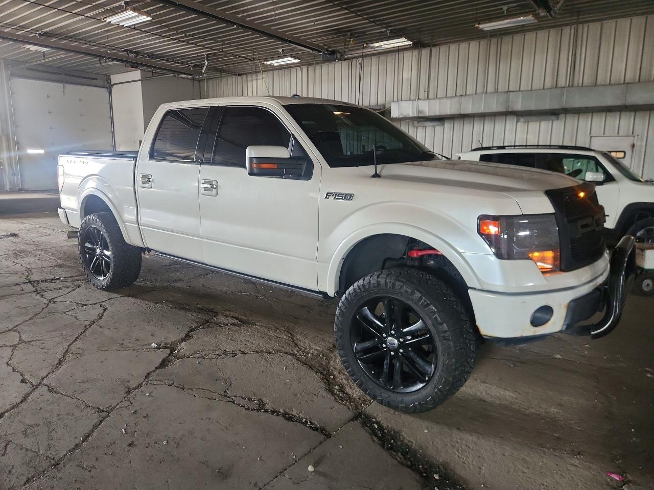 2013 Ford F150 Supercrew White vin: 1FTFW1ET0DFD48692