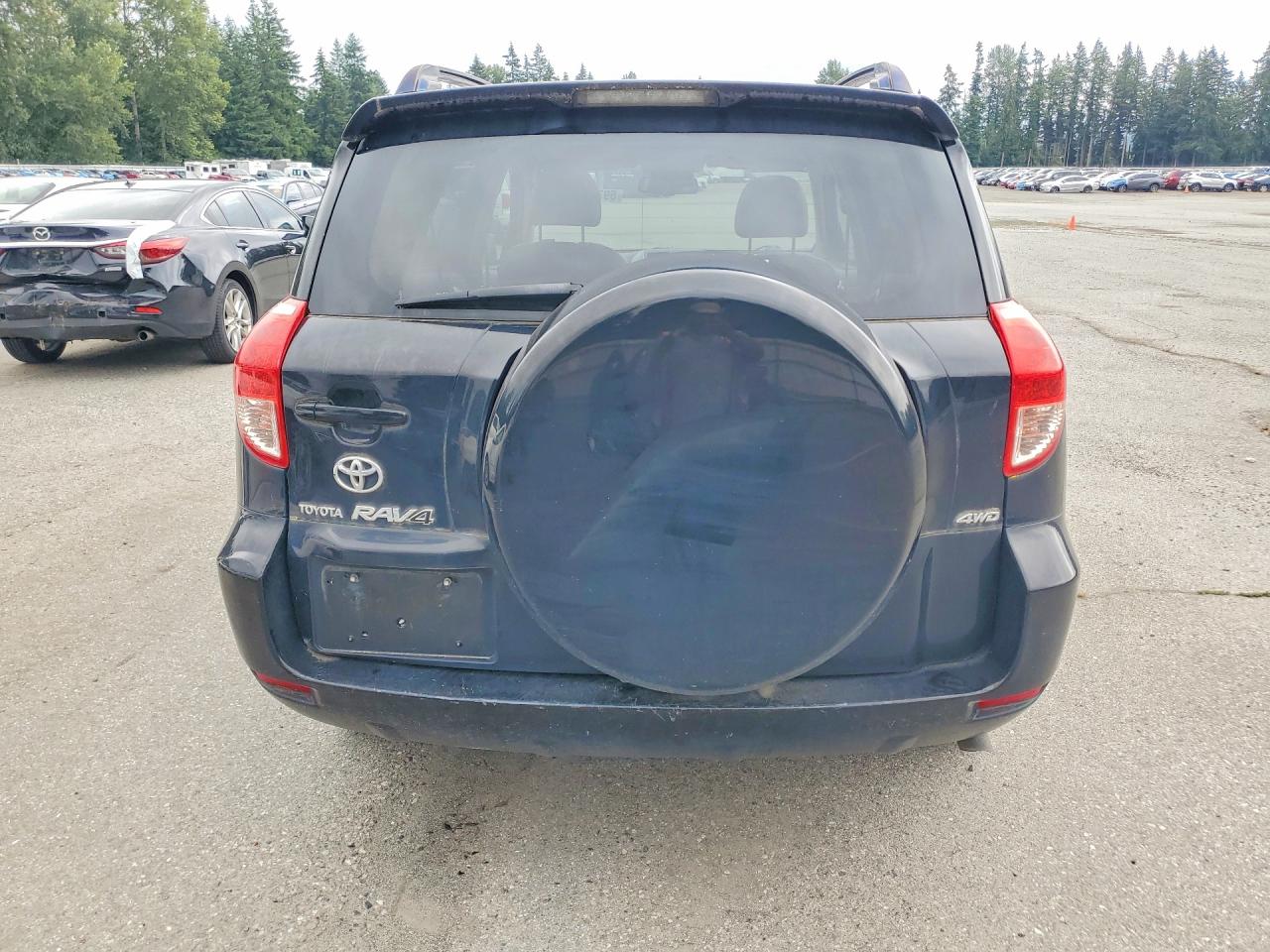 2007 Toyota Rav4 Limited Black vin: JTMBK31V876027971