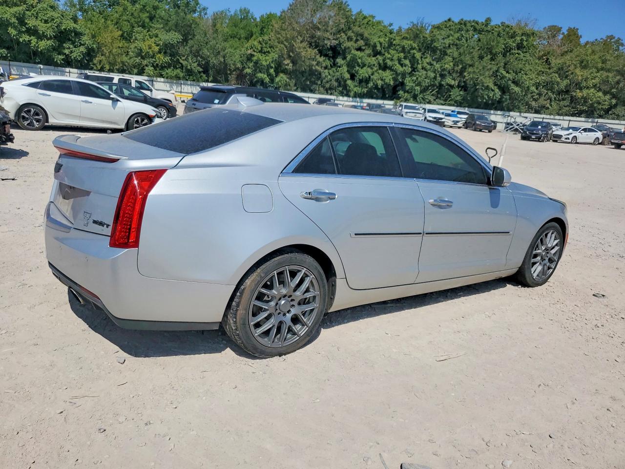 2015 Cadillac Ats Luxury Silver vin: 1G6AB5RX2F0124004