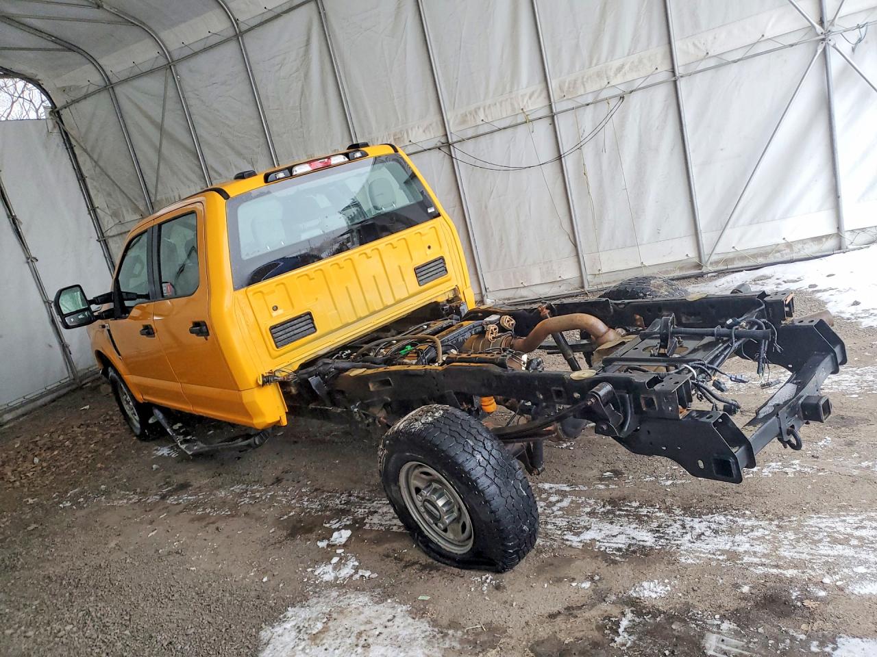 2020 Ford F250 Super Duty Yellow vin: 1FT7W2B67LEE12854