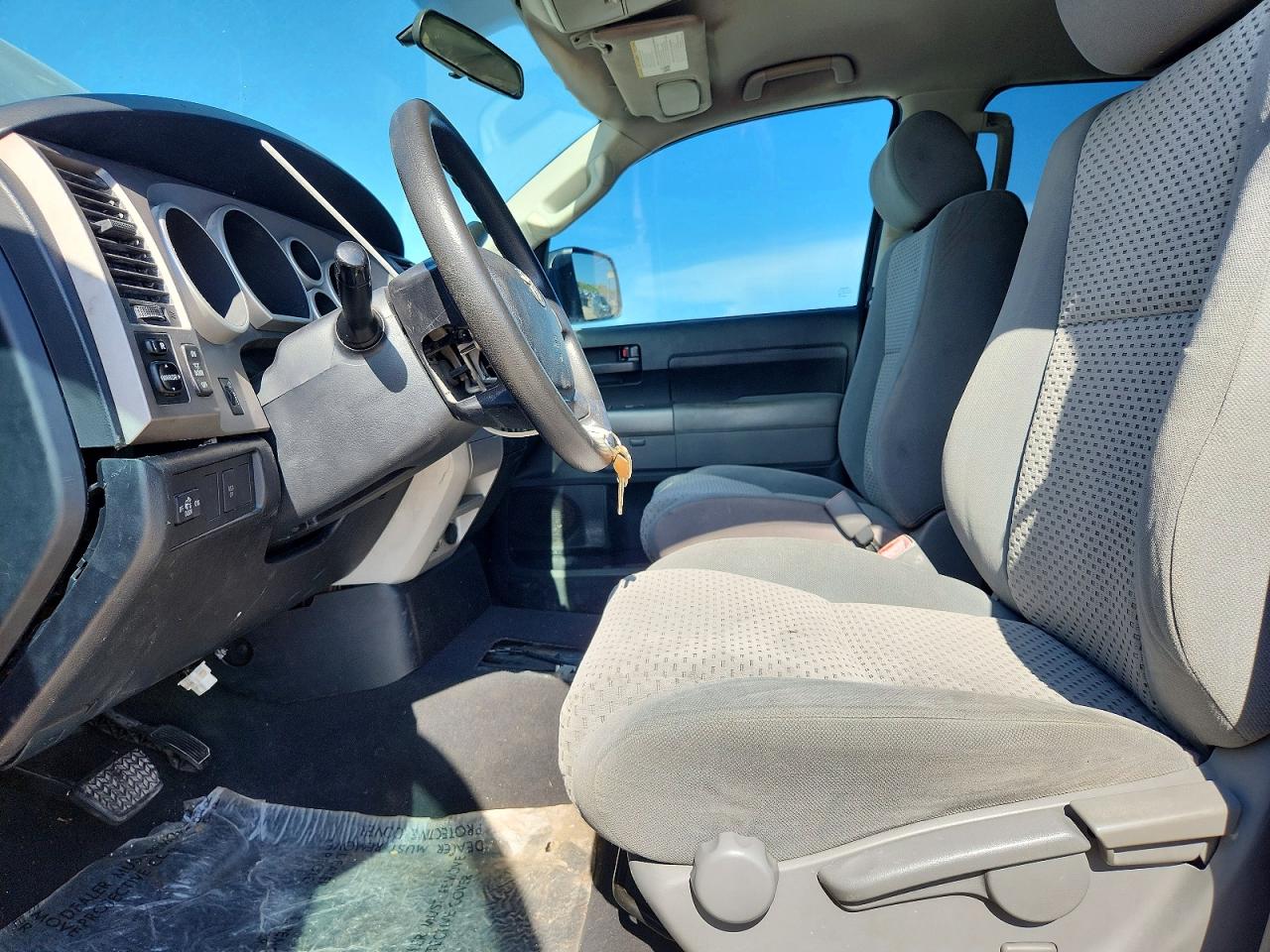 2012 Toyota Tundra Double Cab Sr5 Blue vin: 5TFUM5F19CX037045