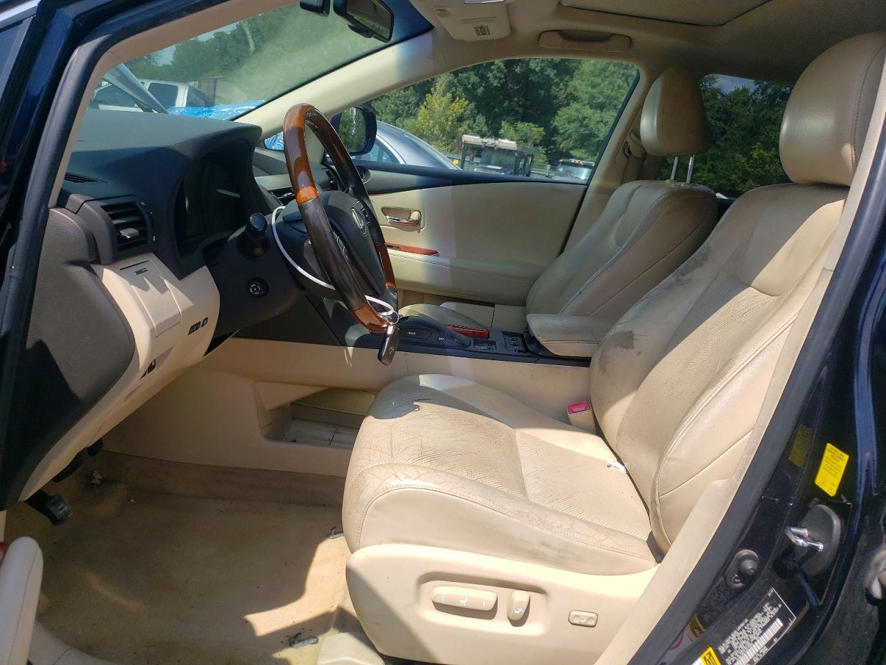 2010 Lexus Rx 450h Синий vin: JTJBC1BA1A2019459