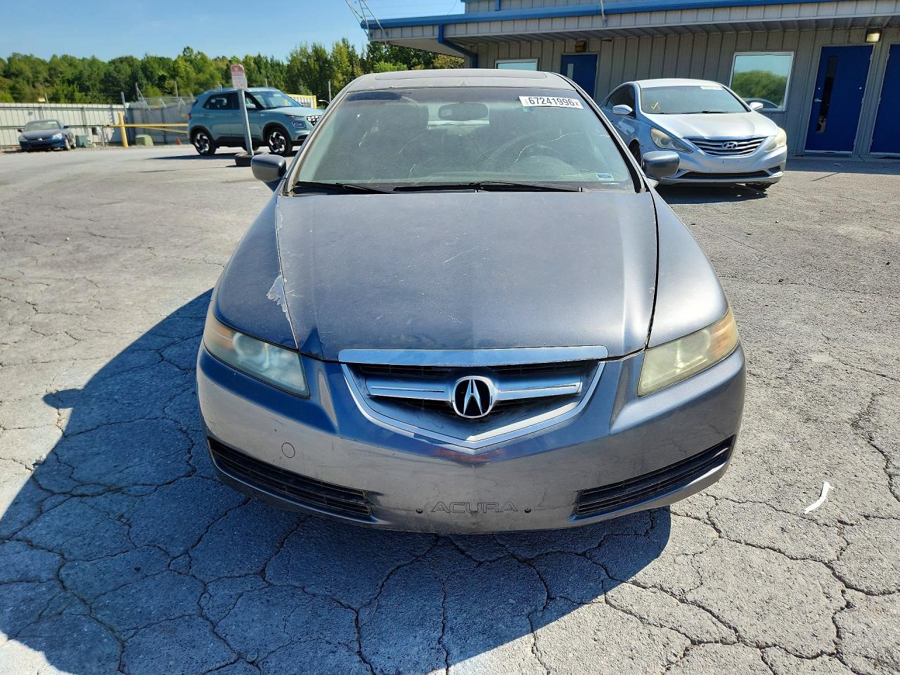 2004 Acura Tl Gray vin: 19UUA66264A073126