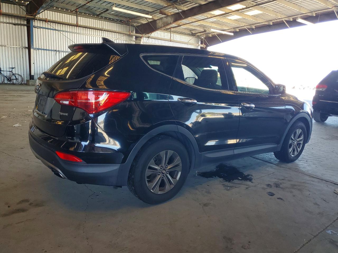 2014 Hyundai Santa Fe Sport 2.4l Black vin: 5XYZT3LB9EG187849