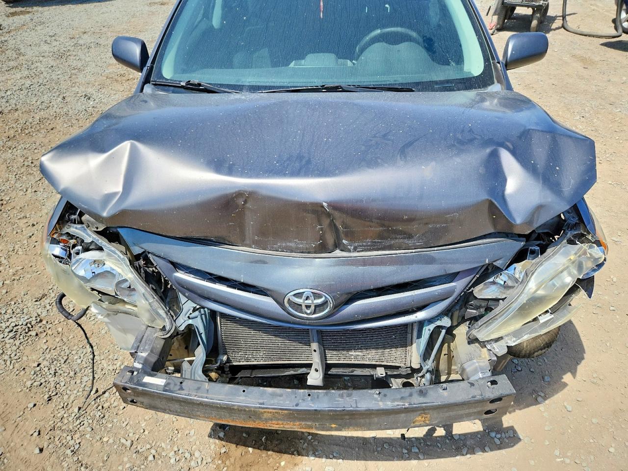 2012 Toyota Corolla S Серый vin: 5YFBU4EE5CP053506