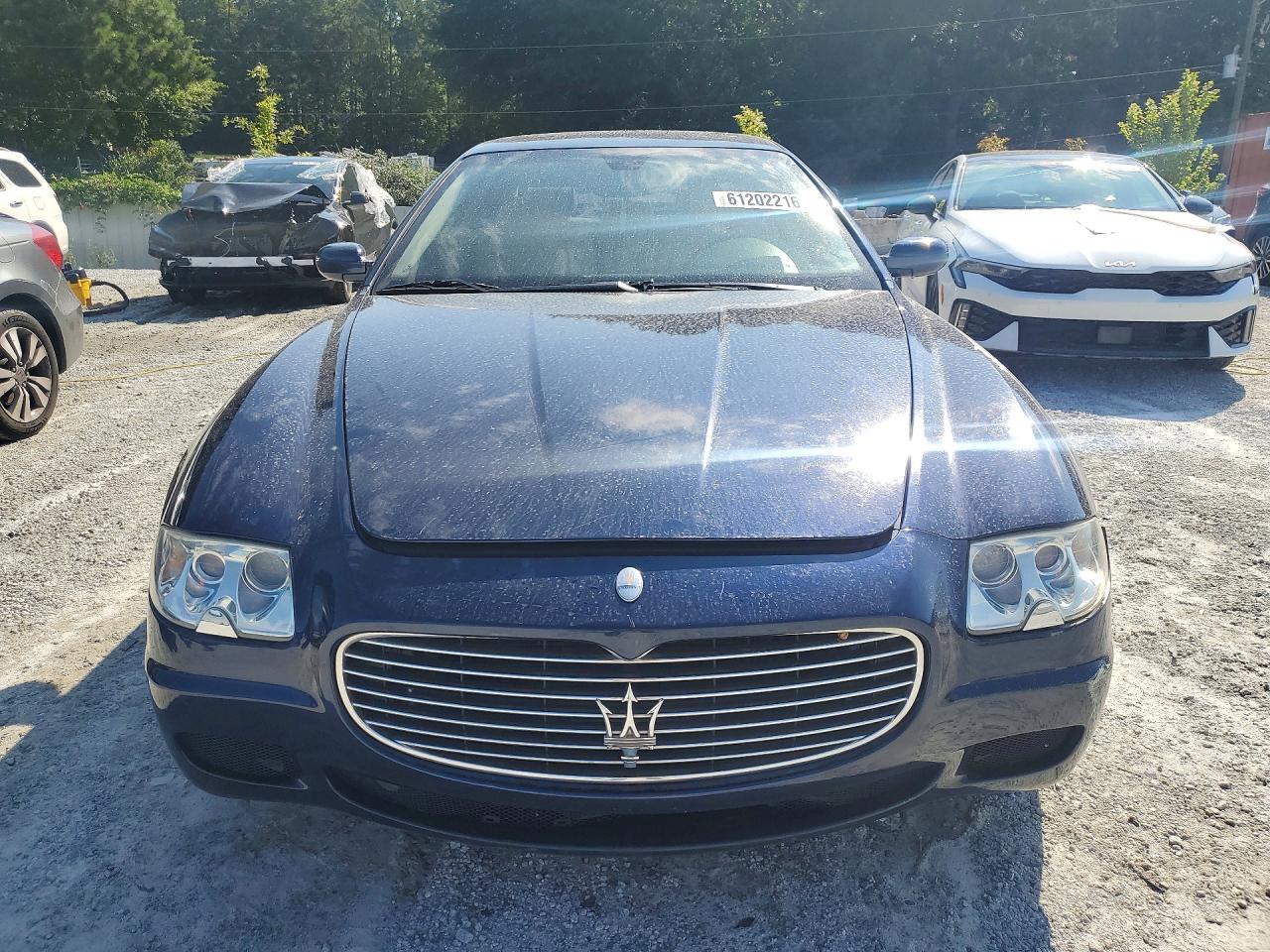 2008 Maserati Quattroporte M139 Blue vin: ZAMFE39A780038535