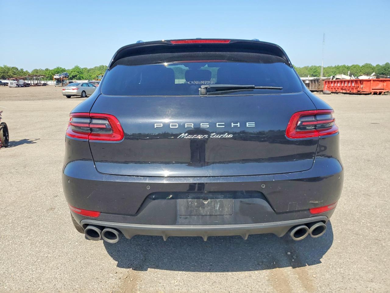 2015 Porsche Macan Turbo Black vin: WP1AF2A54FLB47825