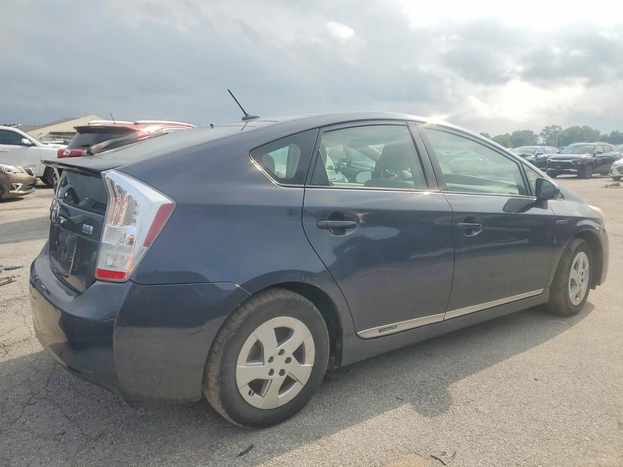 2010 Toyota Prius Iii Gray vin: JTDKN3DUXA5220033