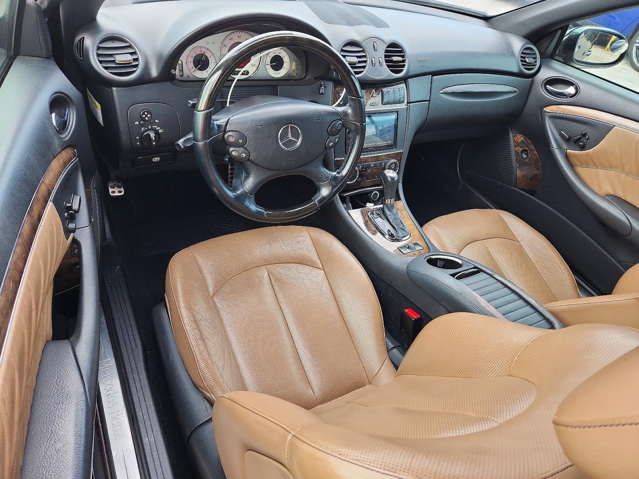 2009 Mercedes-benz Clk 350 Black vin: WDBTK56F69T107693